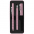 Набор "Grip 2010" перьевая ручка, шариковая ручка, 0,7мм, синие, розовый